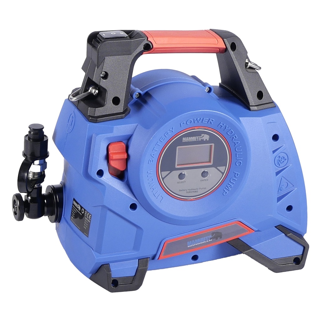 Hydraulic pump with battery 700 Bar