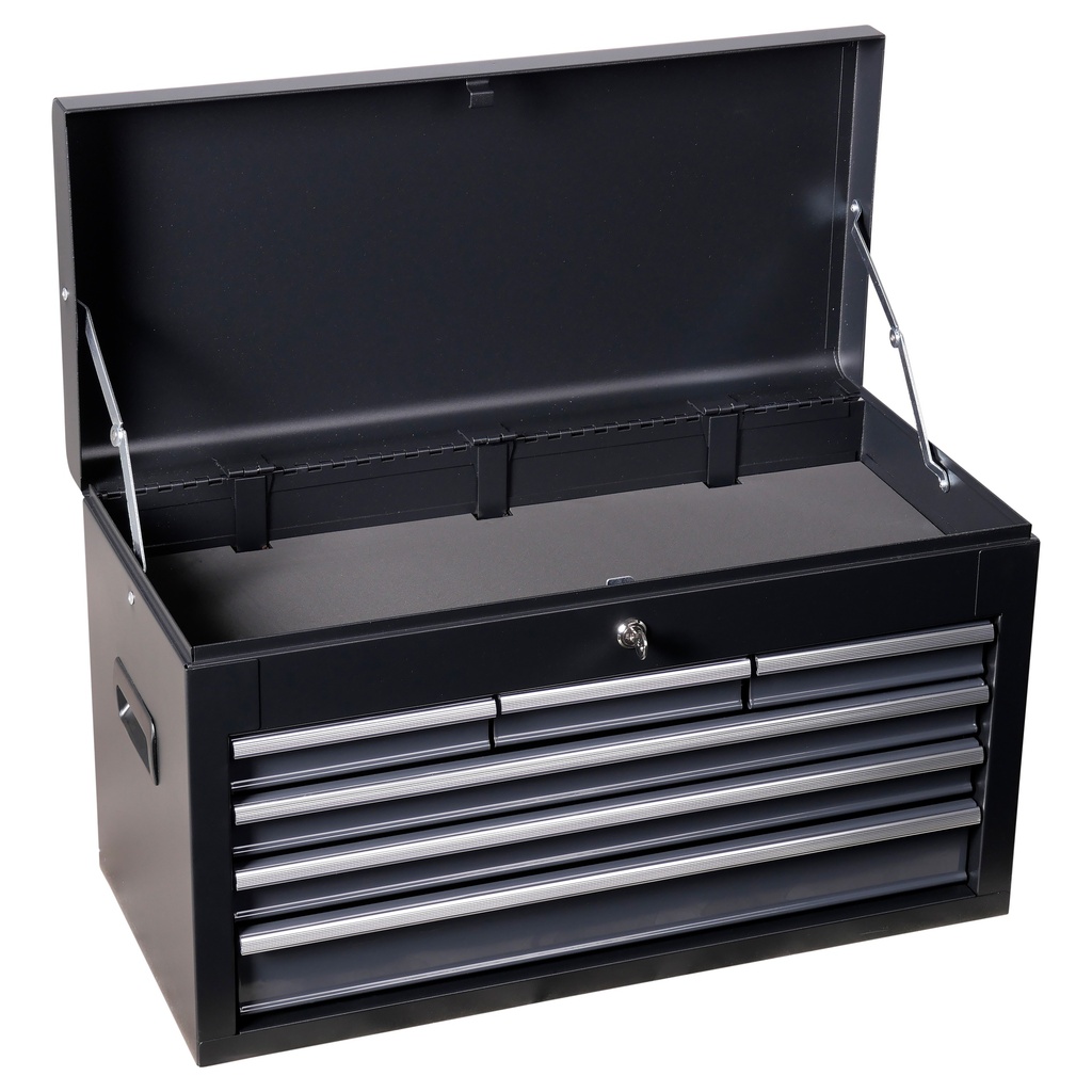Tool chest 6 drawers, top lid & central lock