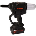 Cordless pop rivet pliers 20kN 1x 4.0Ah battery 18V + charger