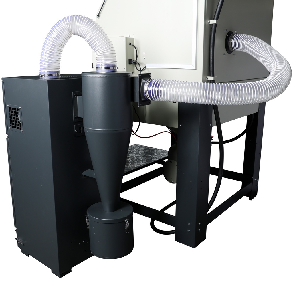 Sandblasting cabinet 990L high pressure