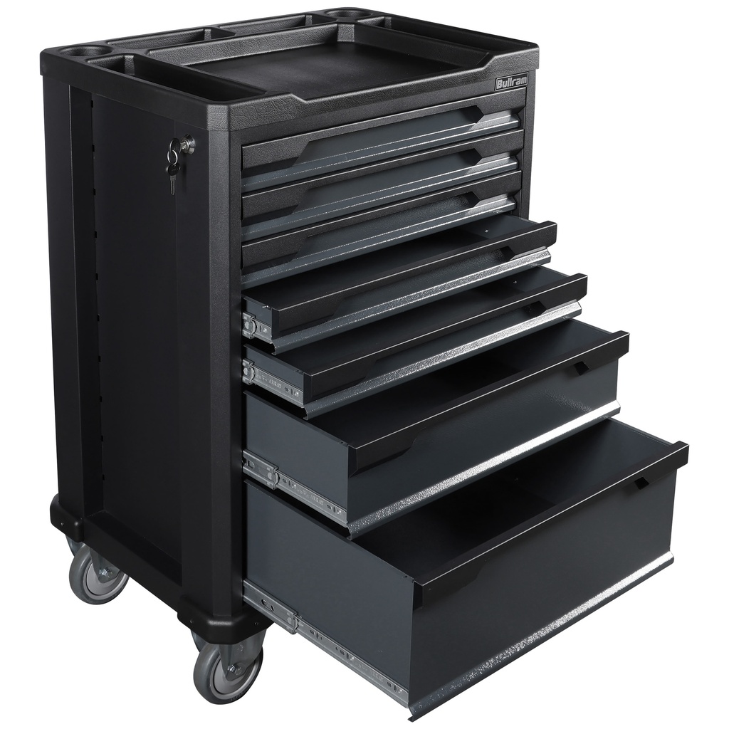 Bullram tool trolley 7 drawers empty