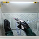 Sandblasting cabinet 90L