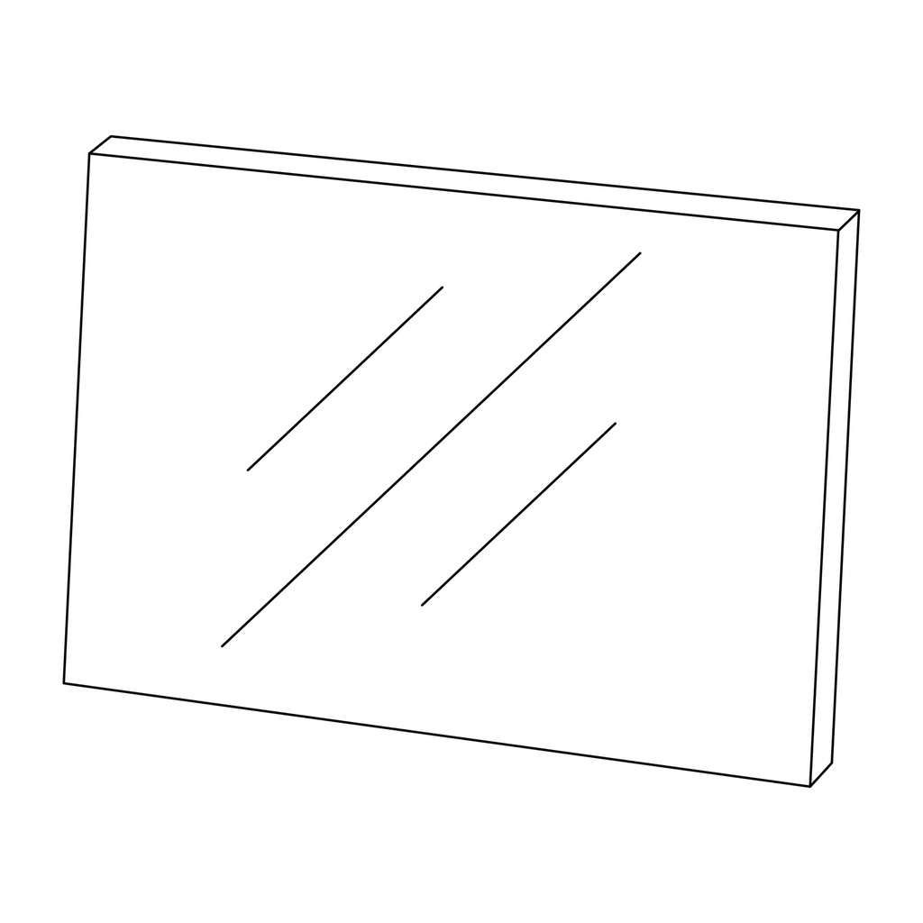 [LVI5WH5] Inner cover lens for EWH5 / EWH5F 5 pieces