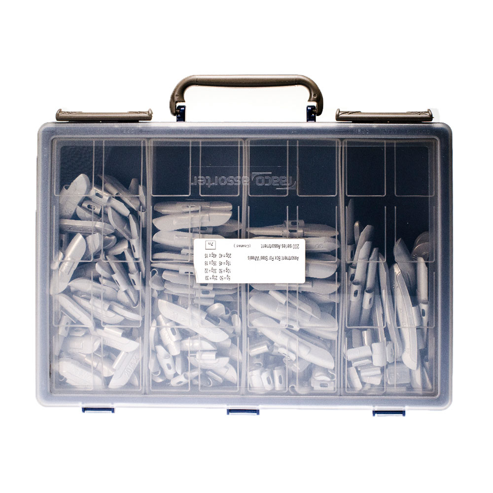 [PR2600700] Wheel weight assortment case 270 pieces