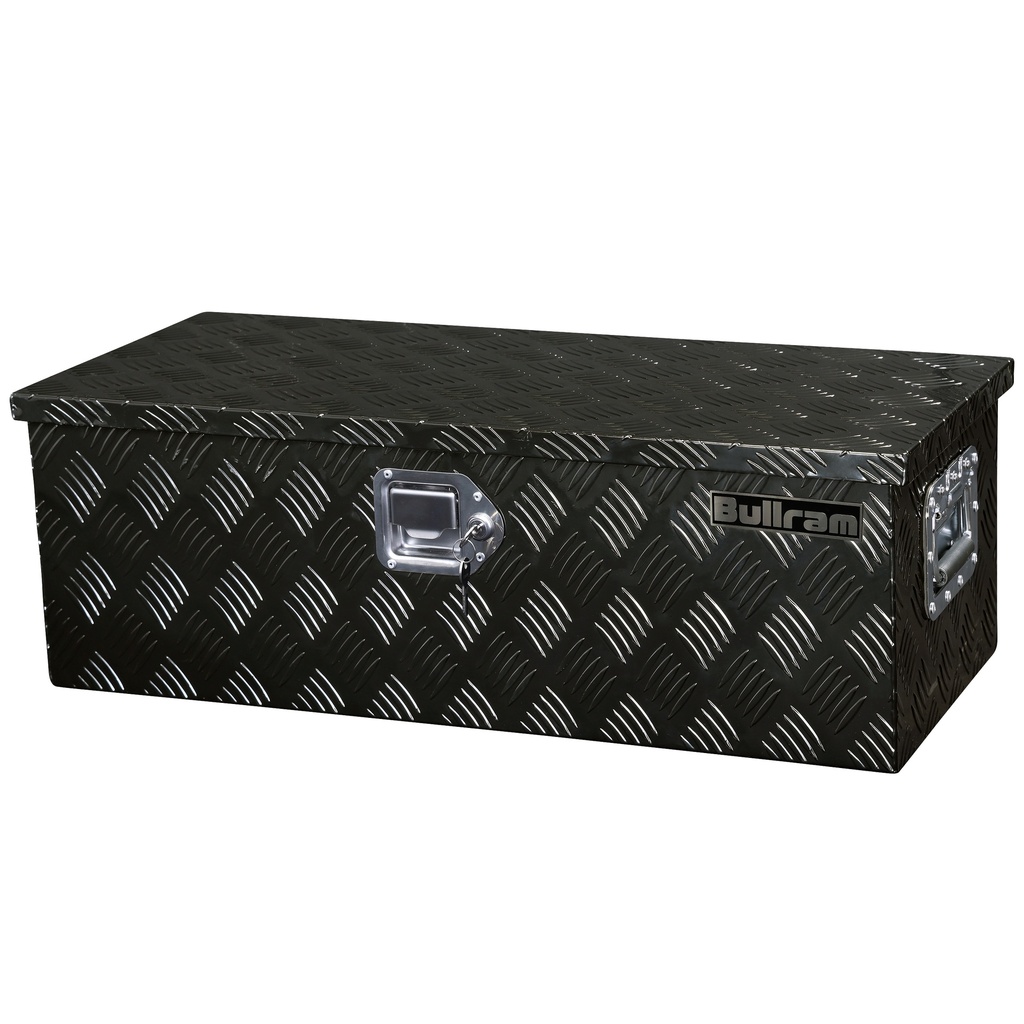 [JSB76B] Bullram jobsite box checkerplate medium black coat
