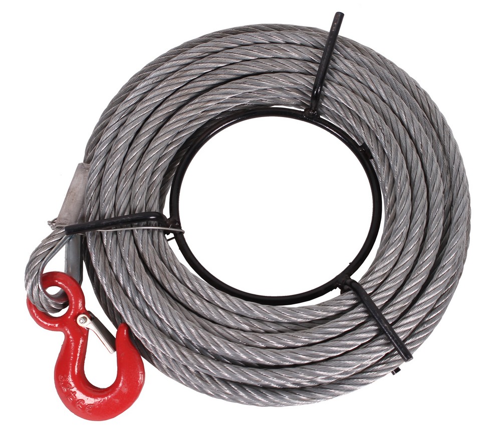 [CP1600SC] Steel cable 20m for 1600kg cable puller
