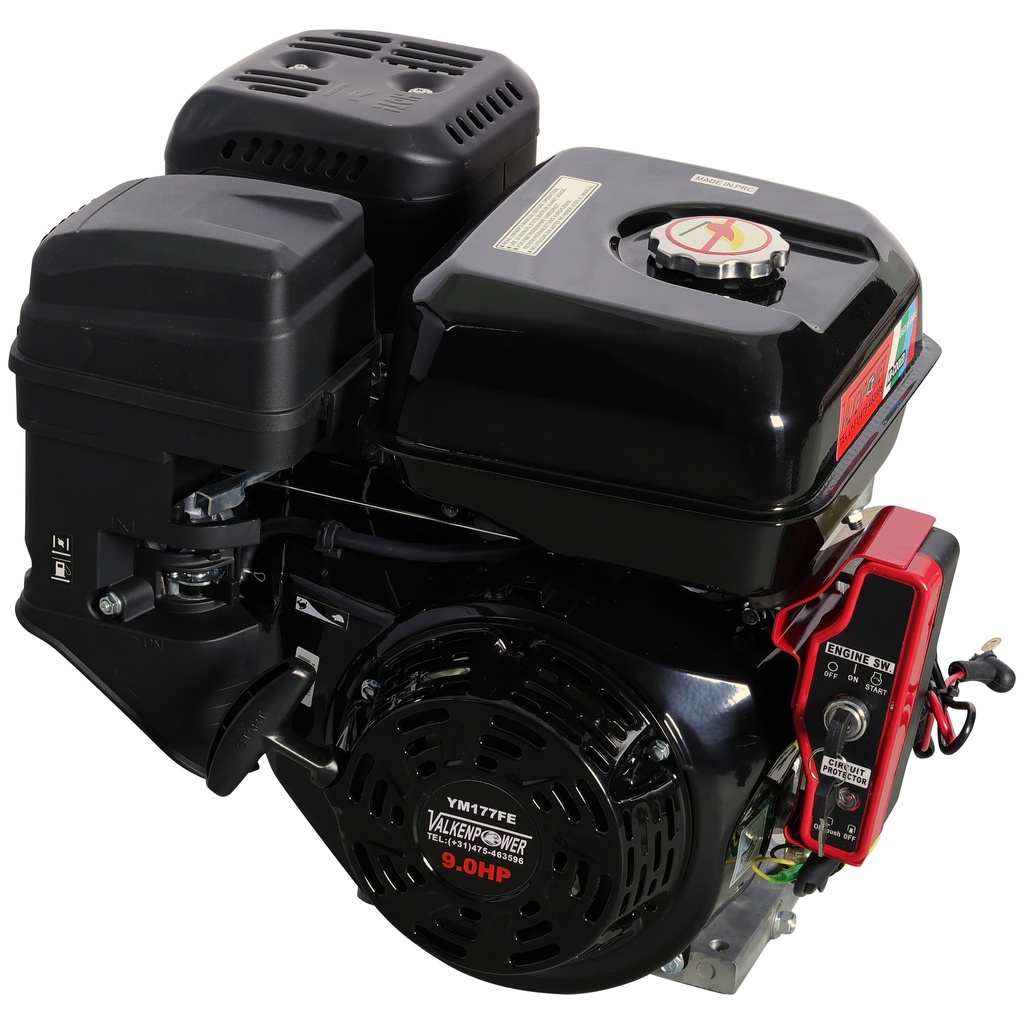 [YM177FE250] Valkenpower gasoline engine E-start 7.5 hp shaft size 25 mm