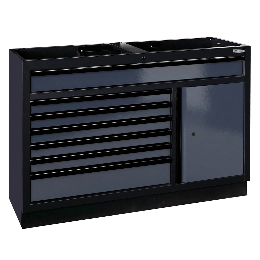 [GC13L7] Base cabinet 7 drawers and 1 door w/o worktop
