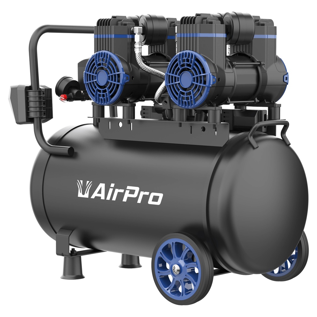 [CP26P2T40] Compressor olievrij 2x1.8pk 40L tank 230V