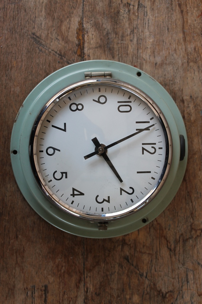 [VIN-245AQ] Vintage Ship Clock 